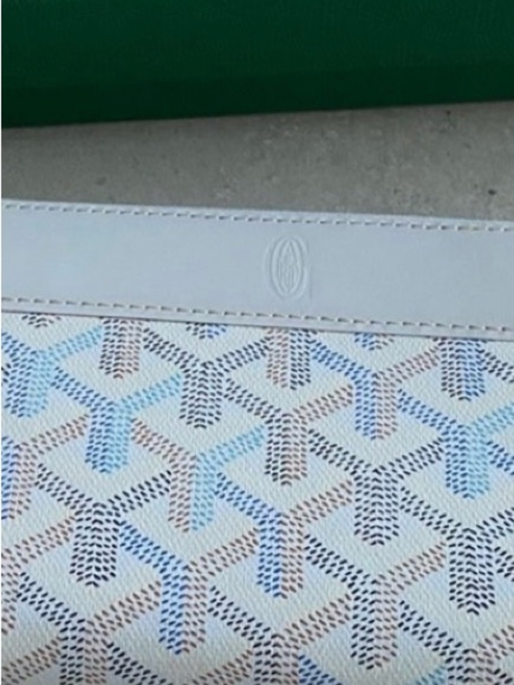 Goyard Polar Blue Matignon GM wallet - Picture 4 of 6